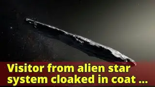 Visitor from alien star system cloaked in coat of organic material: Astronomers