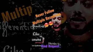 Pw Is Enough For IIT/Neet Preparation?😡 | Never Follow Multiple Resources ❌🔥 | #viral #shorts #short
