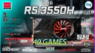 VEGA 8 in 50 Games (Ryzen&trade; 5 3550H)    | in 2025 -- YOU WON'T BELIEVE IT!