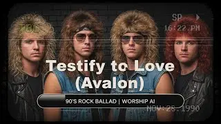 Testify to Love Avalon - 90’s Rock Ballad (Worship AI)