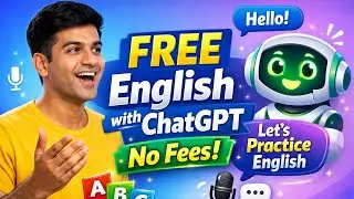 Ab ChatGPT Sikhayega English FREE 😱 | 2026 Ka Best English Teacher