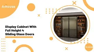 [Kitchen Cabinet FAQs] V5 plus - Display cabinet with full height 4 sliding glass doors