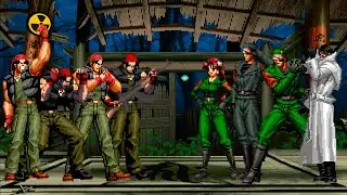 [KOF Mugen] Ralf Jones Team vs Heidern Team
