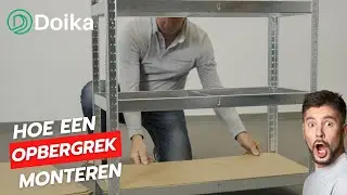 Practo Home opbergrek monteren &ndash; Stapsgewijze handleiding | Doika