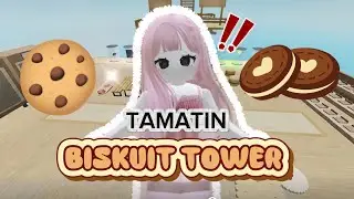 MILKY LUCU MAIN DI TOWER BISKUIT 😋🍪✨ || Roblox Indonesia 