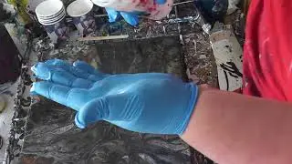 Fixing resin pits and fisheyes with silicone