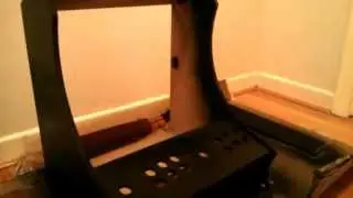 MrVestek Arcade - Hyperspin Bartop Arcade Cabinet Update 3 - Spray Painting!