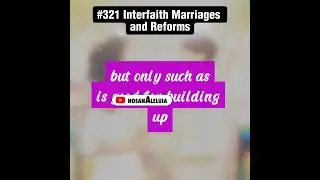 #321 Interfaith Marriages and Reforms