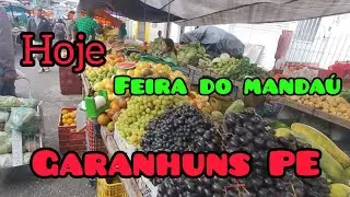 Feira livre do Mundaú Garanhuns Pernambuco 21/06/2025