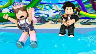 LOKIS PEIXE PESCADOR | Roblox - Waterslide World