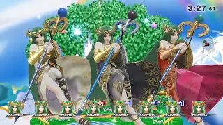 Smash Wii U - 8 Palutena's Battle (Only Blast and Screen KO) Part 17