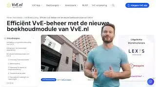 Effici&euml;nt VvE-beheer met de nieuwe boekhoudmodule van VvE.nl