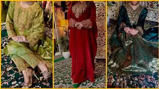 Customised Designer Dresses 🍁 || Tilla Work Dresses 😍 || Bridal Collection 2025 💫