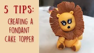 5 TIPS: Easy Fondant Cake Topper Tutorial | Maple Road