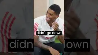 Marcus Rashford reacts to his EA FC 24 (Fifa 24) rating 👀 #shorts