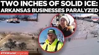 LITTLE ROCK FROZEN: Businesses Battle 