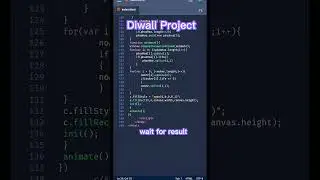 Happy diwali 2023🧨 | Diwali Firework Animation in Javascript 👨🏻&zwj;💻 | #shorts #css #developer #coding
