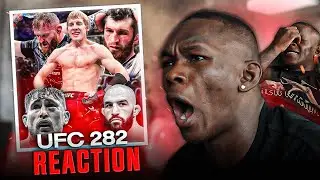 Israel Adesanya Reacts to SHOCKING UFC 282 Results |  Błachowicz vs Ankalaev