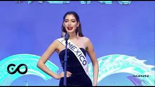 Miss Cosmo M&eacute;xico 2025 - Angela Yuriar (sash ceremony) #missmexico #misscosmo