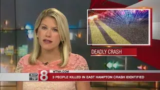 Police identify 3 dead in East Hampton crash