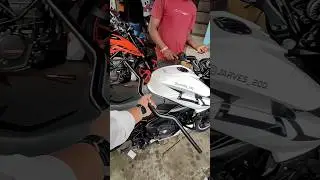 NS200🔱 Handle bar change #ns200 #ns200modified #modifiedns200 #handlebar