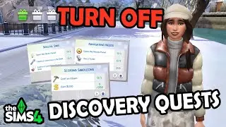How To Turn Off Discovery Quests In The Sims 4 | Easy Tutorial