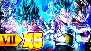 ЧТО ЗА ХРЕНЬ???????? 5-кратное усиление SSB Гоку и Вегеты от Зенкая &mdash; это просто безумие!!! (Drag...