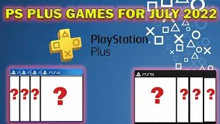 PS Plus July 2022 Games | PlayStation Plus Free Games July 2022