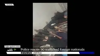 Police rescue 90 undocumented foreign nationals from a human trafficking syndicate