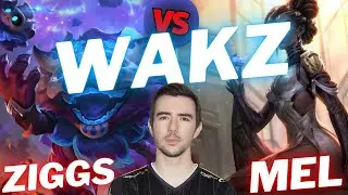 WAKZ | ZIGGS VS MEL | ADC GAMEPLAY | Patch 15.9 / Season 15 | #LeagueofLegends