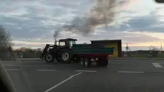 Fiat F130 Winner. Anfahren mit 10 Tonnen
