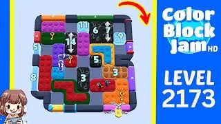 Color Block Jam Level 1287 (2173) Solution Walkthrough