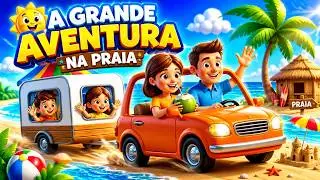 Praia, Sol e Diversão – Música Infantil Animada