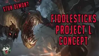 How Could Fiddlesticks Work in Project L | LOL Fighting Game Fiddlesticks Ideas | 1 Min Concepts #5