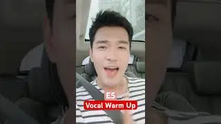 Vocal Warm Up - Me Hitting E5 #shorts