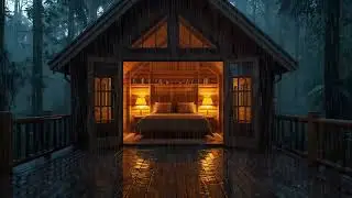 Rainy Coffee Shop Ambience | #coffeeshopambience | Relaxing Rain Sound