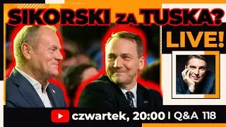 SIKORSKI ZA TUSKA? | Tomasz Lis LIVE! Q&A 25.09.2025