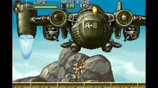 Metal Slug Advance (GBA) Keesi III Boss Battle