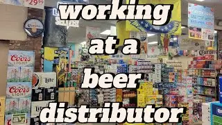 Working in a Beer Distributor | Vlog | filmed with Meta Glasses....
