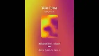 Yalan D&uuml;nya &ndash; Azeri Cloud Rap | Lies, Betrayal & Deep Bass Vibes