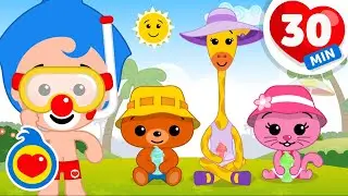 ☀️ The Pool Song + more Summertime Kids Songs 🏖️ Nursery Rhymes by Plim Plim -The Kindness Hero