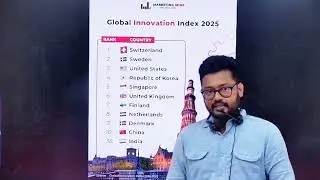 India ranks 38th in Global Innovation Index 2025.