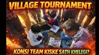 Village Cricket Tournament: Kaise nikali team ki chits? गांव का महा मुकाबला 🔥 | Team Selection Live
