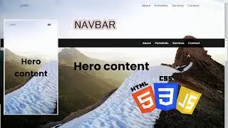 Menú responsivo | HTML5 CSS3 Y JavaScript Moderno | Maquetación