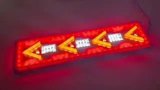 2022 LED Rear Truck Traffic Tail Lights 12V 24V Trailer Truck Stop Turn LED Rear Position Combinatio