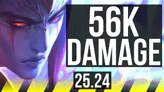 APHELIOS & Thresh vs DRAVEN & Blitzcrank (ADC) | 56K damage | KR Master | 25.24