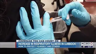 City of Lubbock seeing increase in respiratory illnesses