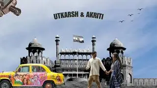 Utkarsh & Akriti | A Cinematic Love Saga in Delhi | Dramatic Pre-Wedding Film 2025