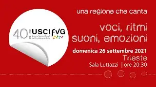 Voci, ritmi, suoni, emozioni | Una regione che canta 2021