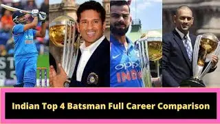 Sachin Tendulkar, Dhoni, Kohli, Rohit Sharma, Full Career,Net Worth Comparison Life History Analysis
